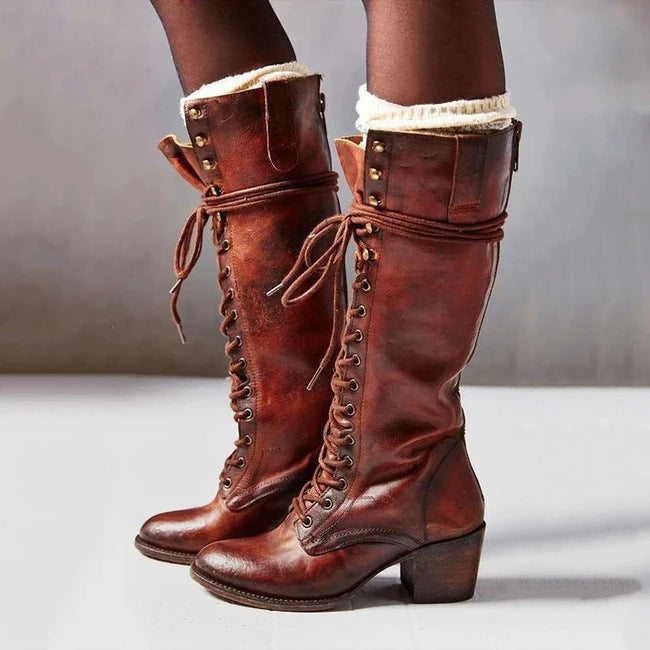 Wilma - Women's Winter Boots with Block Heel - photo 4