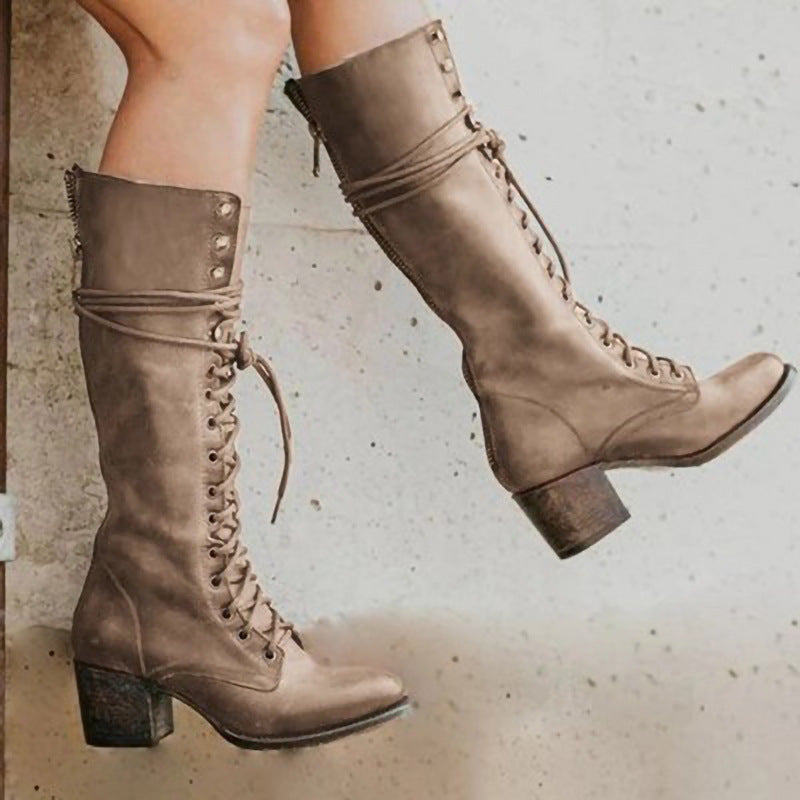 Wilma - Women's Winter Boots with Block Heel - photo 5