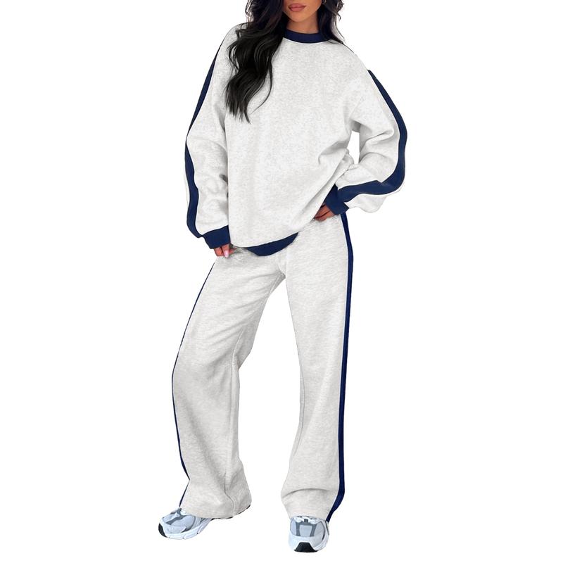 Orpha - Women's Relaxed Two-Piece Set in Sweatshirt Pants - photo 6