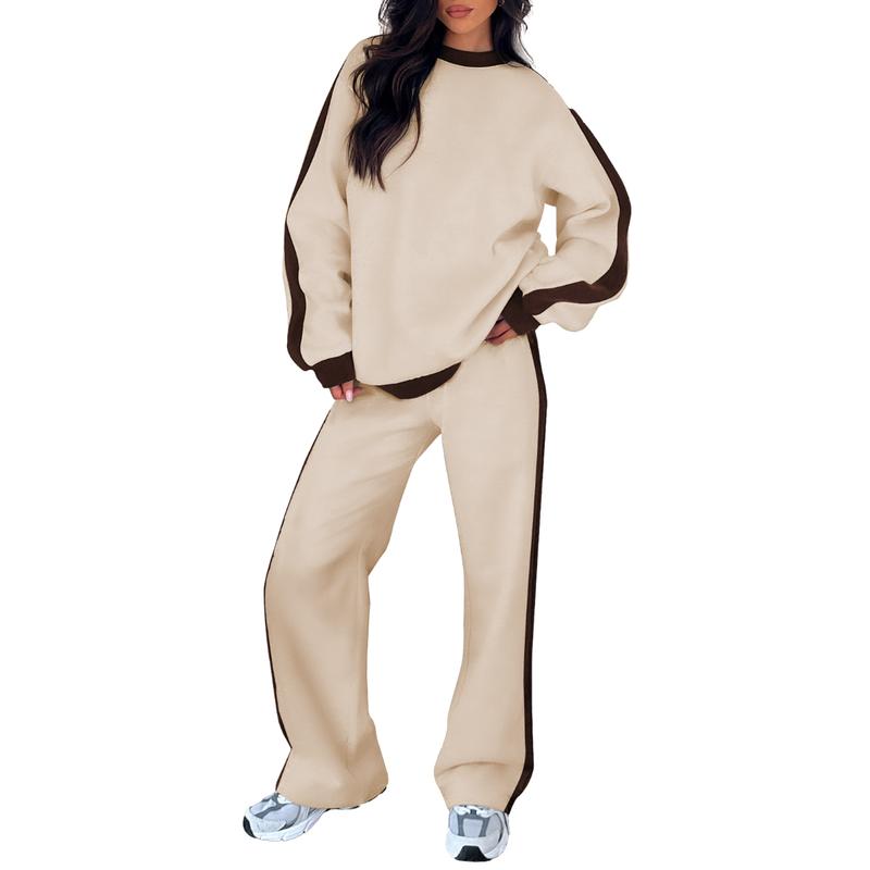 Orpha - Women's Relaxed Two-Piece Set in Sweatshirt Pants - photo 9