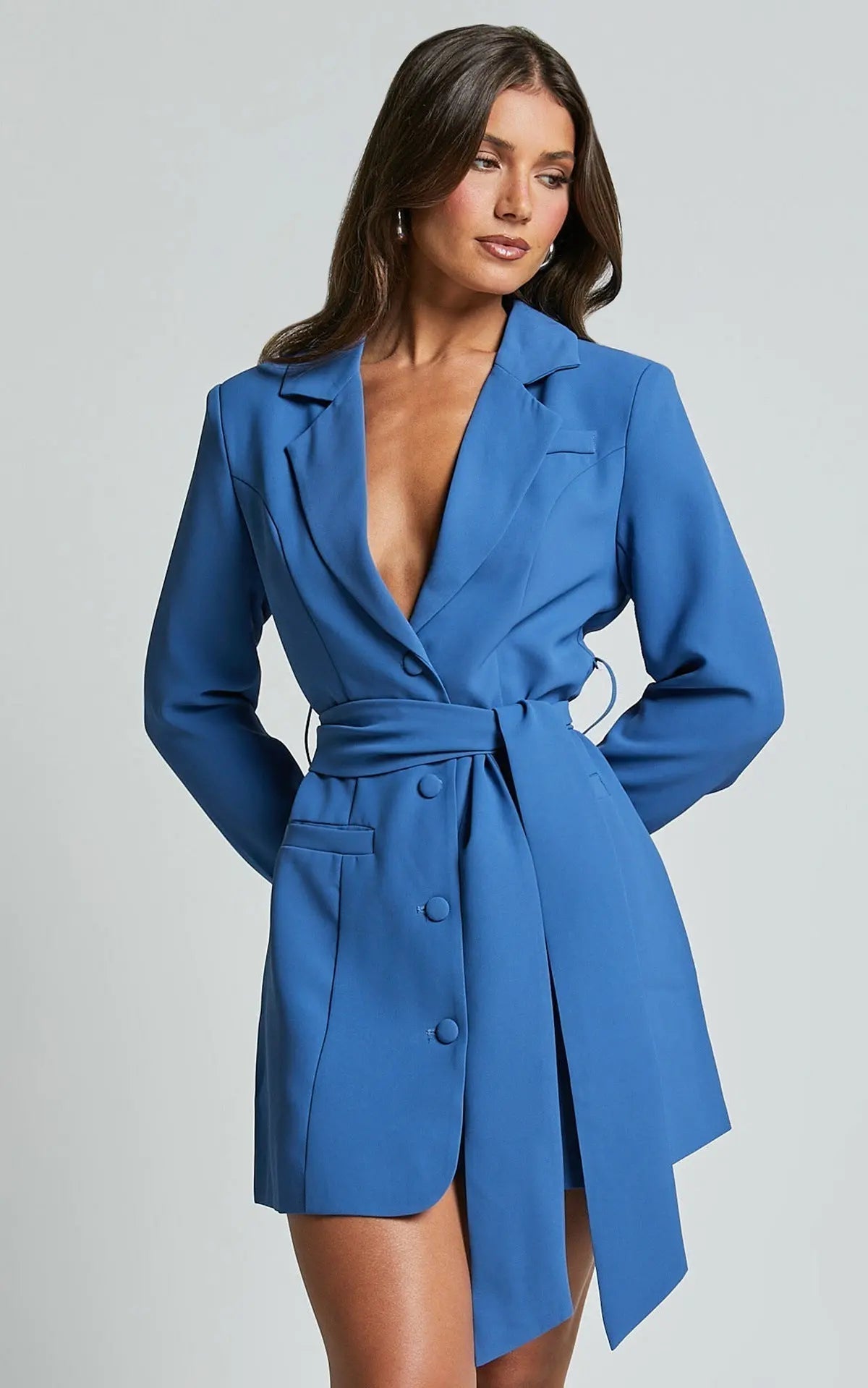 Kathleen - Abito blazer da donna con cintura in vita