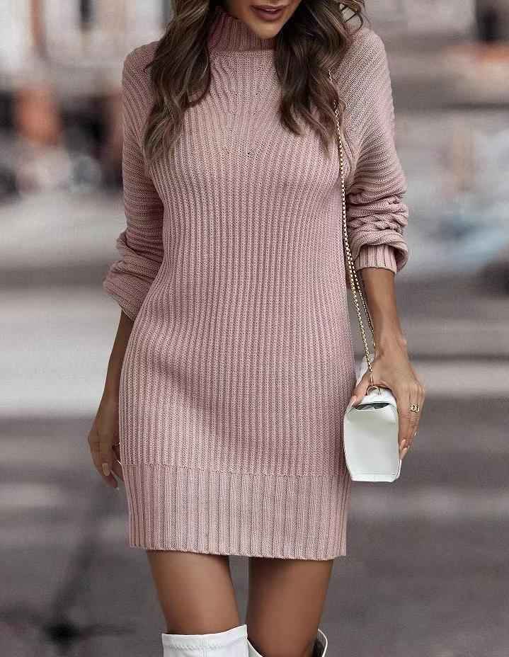 Isabel - Abito da donna aderente in maglia morbida