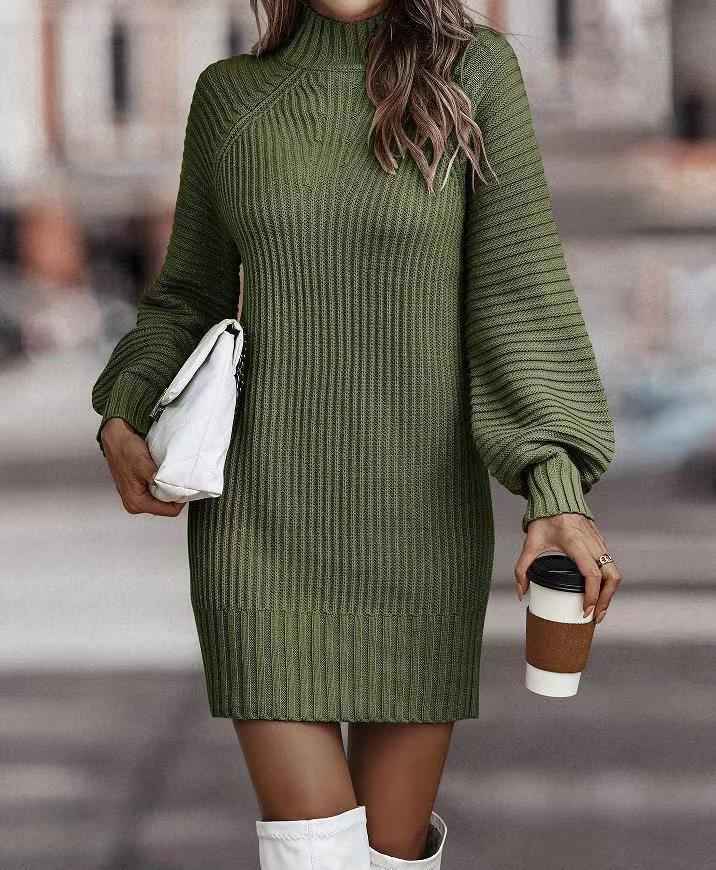 Isabel - Abito da donna aderente in maglia morbida