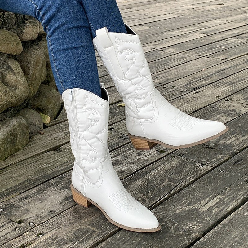 Women's Gracie - Chic Metallic Cowboy Boots for an Irresistible Look – view 10