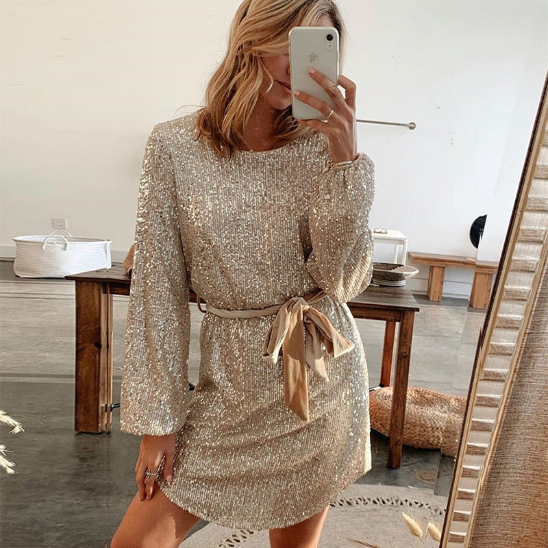 Women's Irie - Glittering Sequin Mini Dress