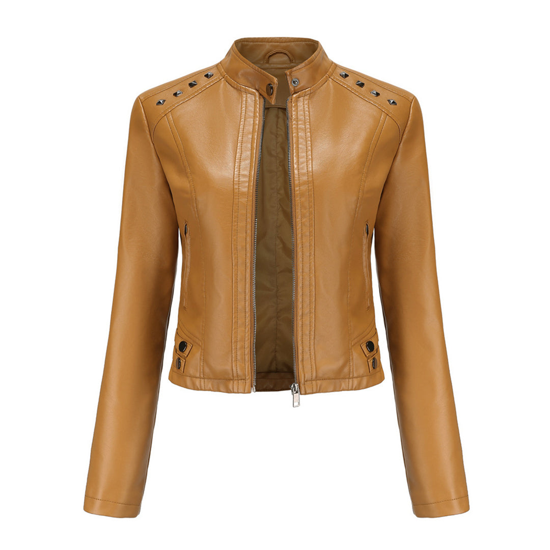 Women's Najla - Elegant Leather Jacket for Every Occasion – view 14