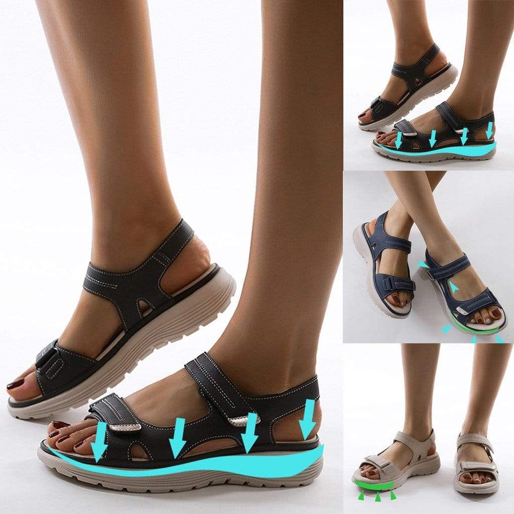 Women's Orthopedic Sandals with Adjustable Straps
