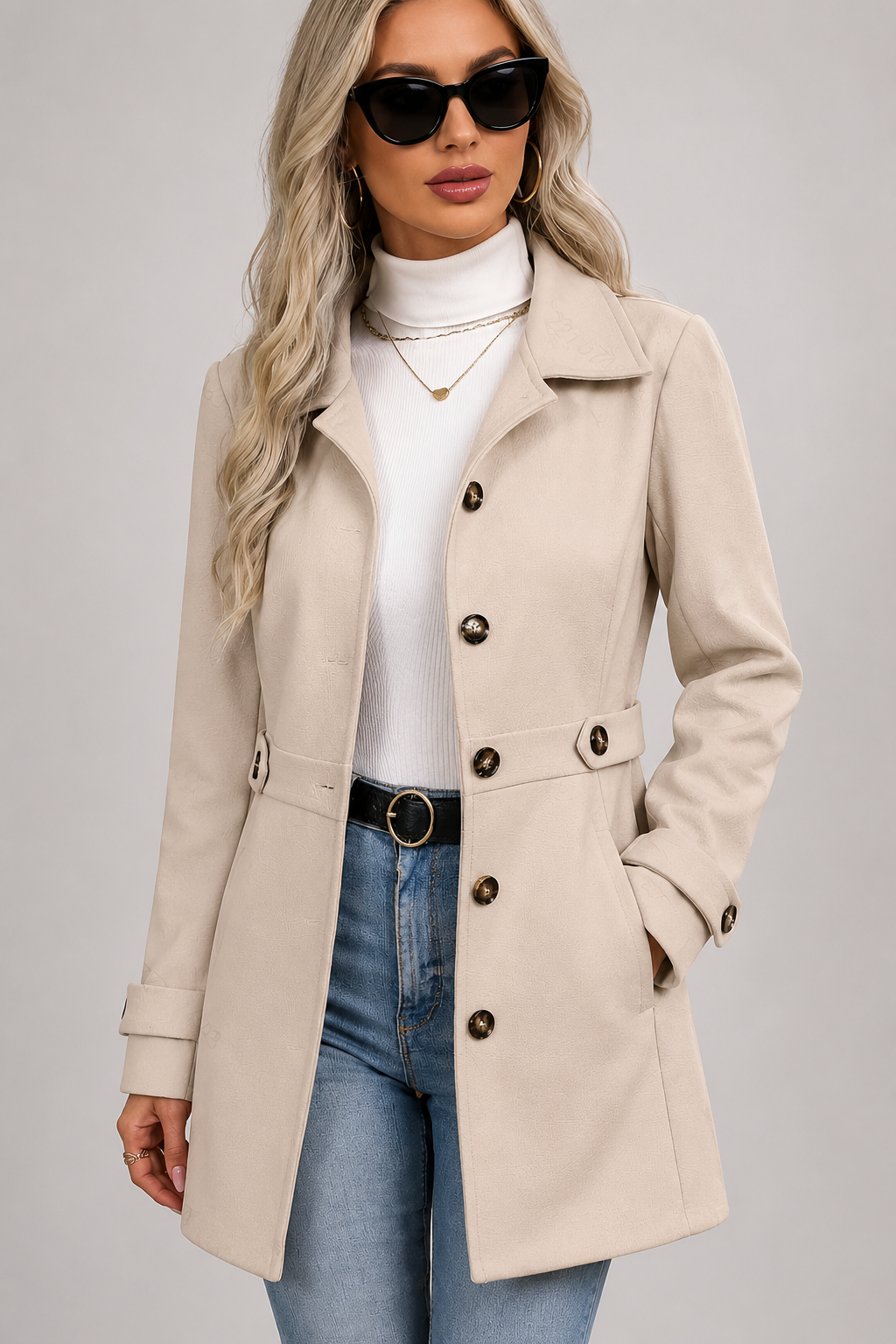 Women's Single-Breasted Trench Laura – view 11