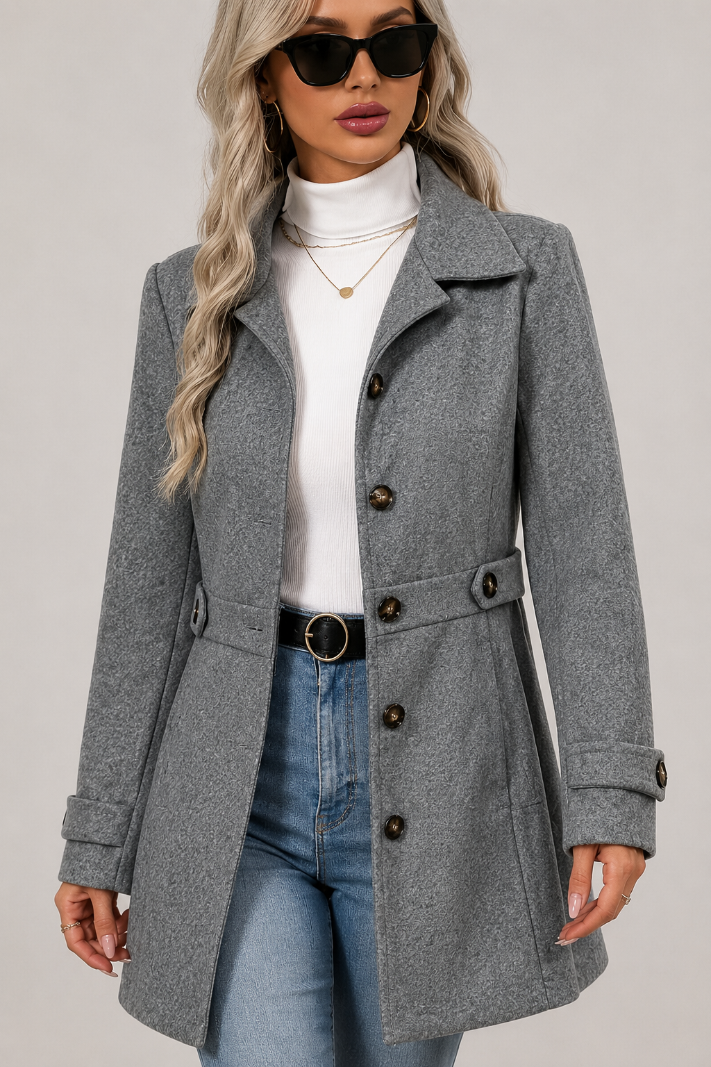 Women's Single-Breasted Trench Laura – view 6