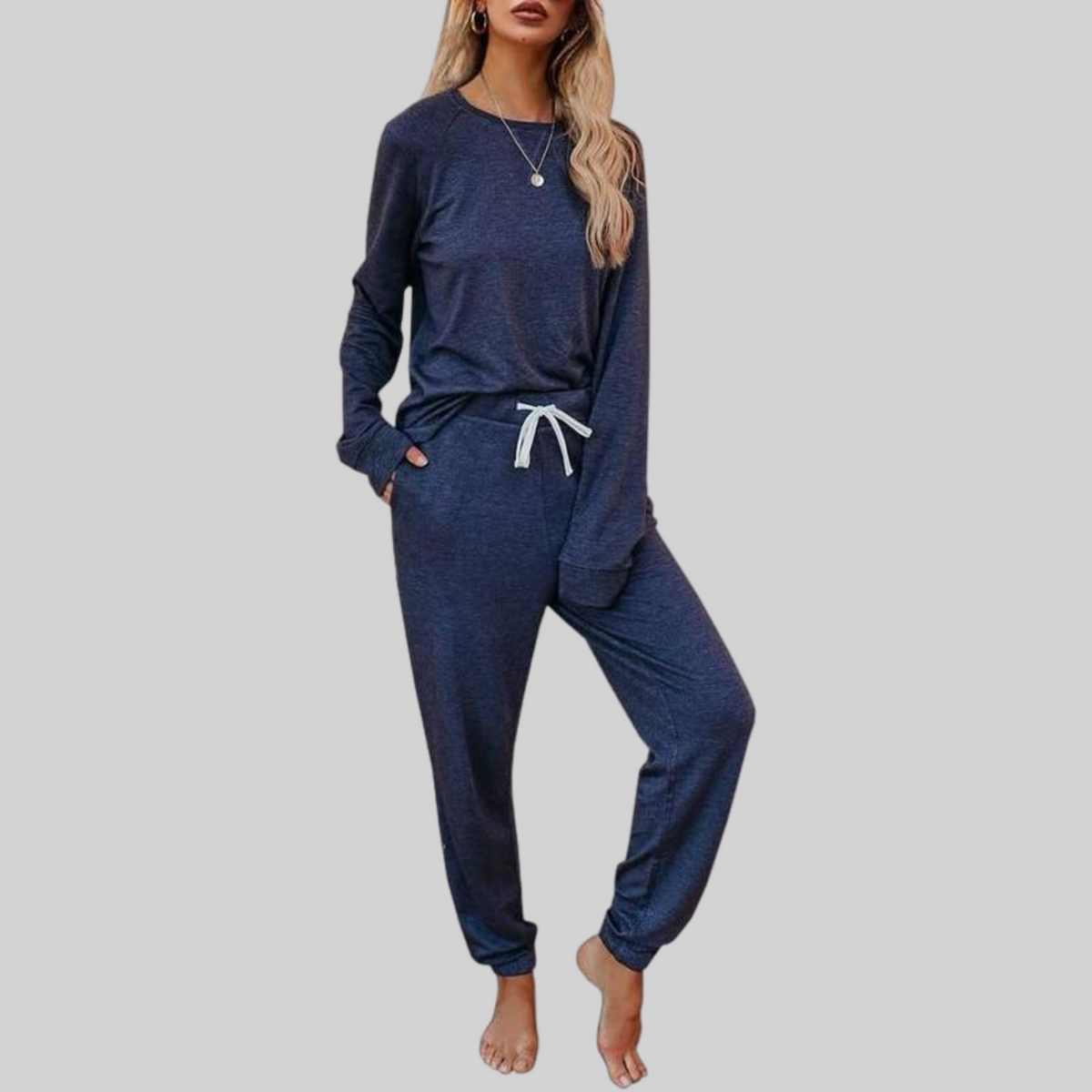 Women's Two-Piece Lounge Set Relaxed Fit – view 5