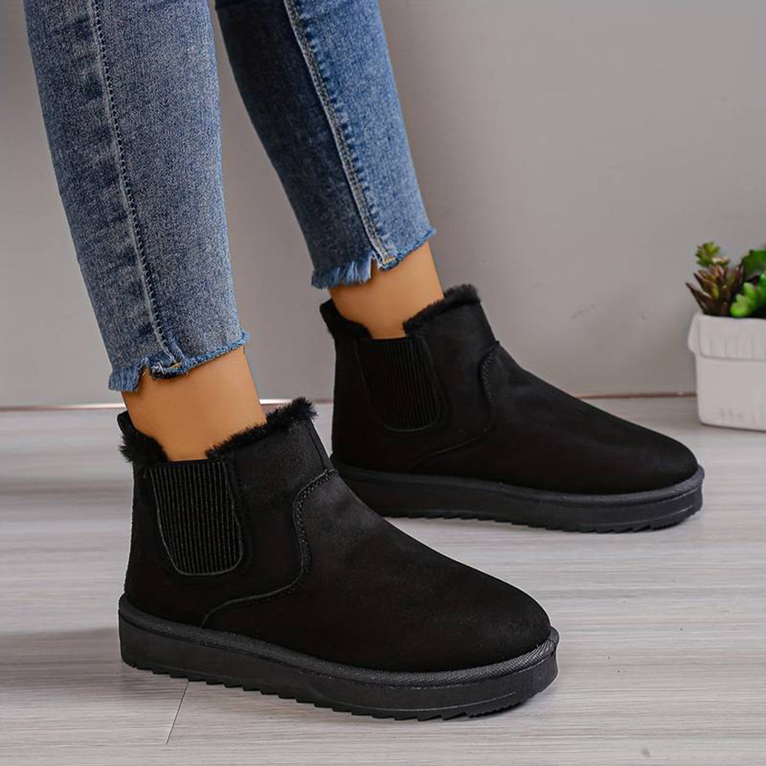 Valerie - Scarpe invernali da donna con morbida fodera in pelliccia