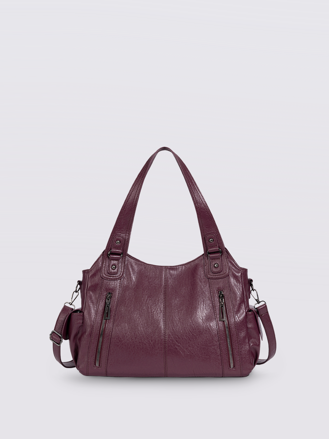 Eleganza quotidiana - Borsa tote in pelle nera