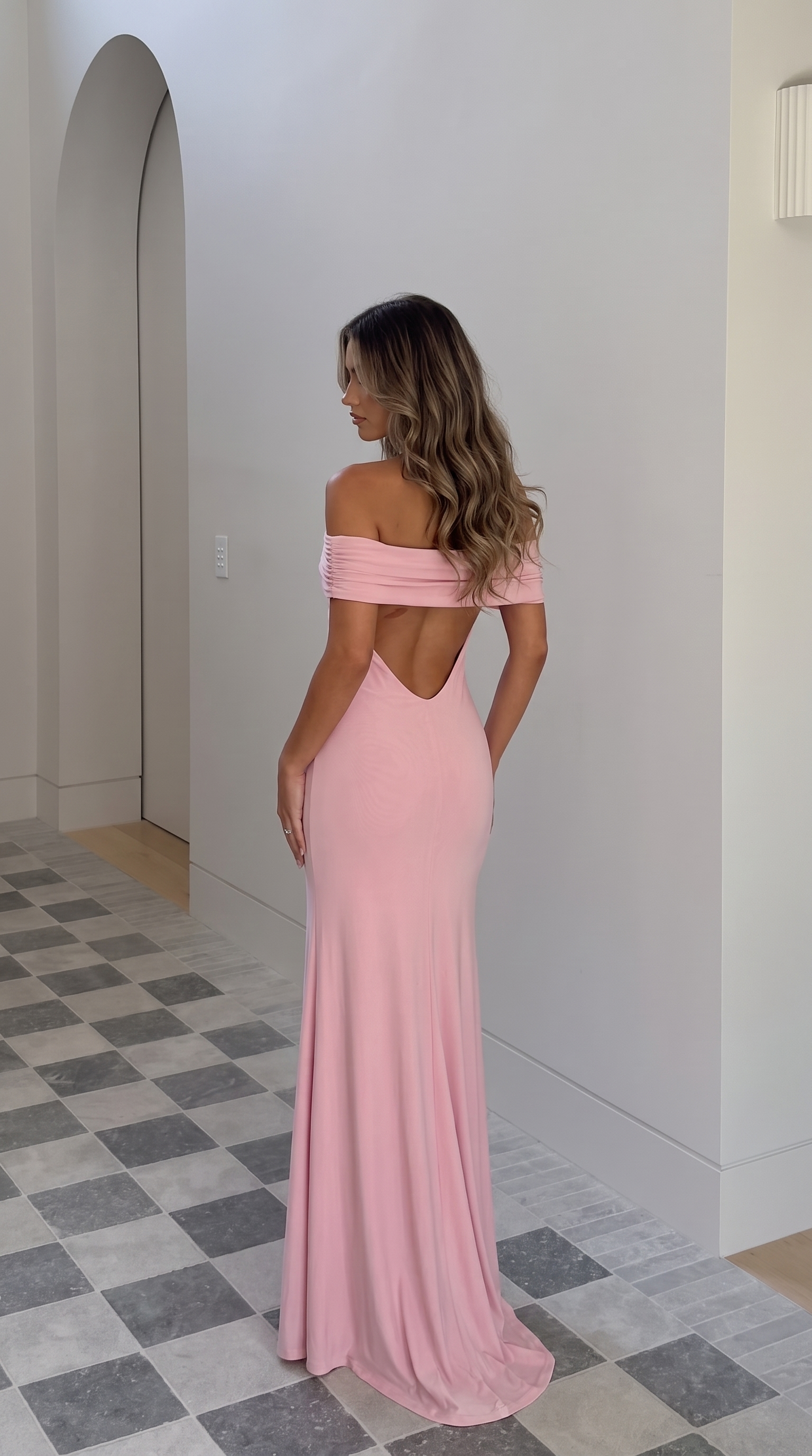 Xena - Women's Off-Shoulder Ruffle Maxi Dress - photo 2