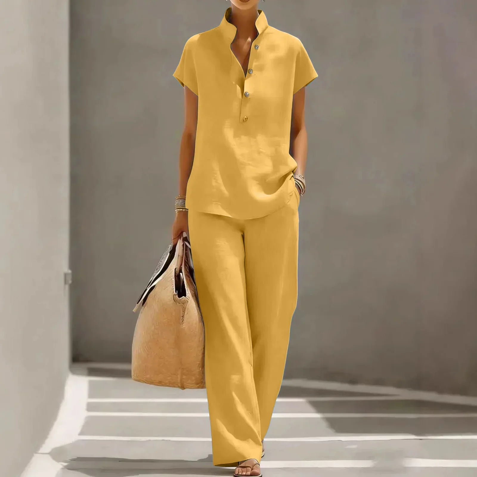 Yara - Women's Relaxed Two-Piece Set - photo 3