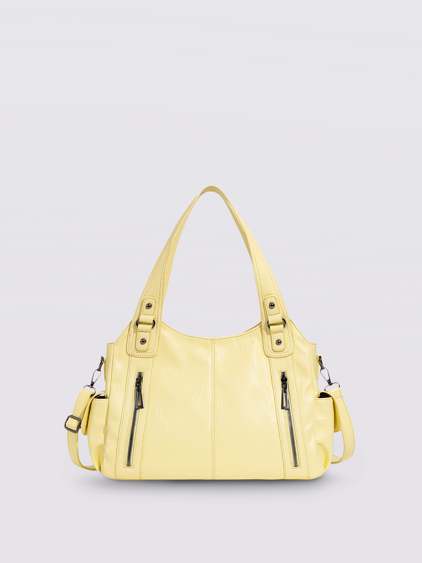 Eleganza quotidiana - Borsa tote in pelle nera