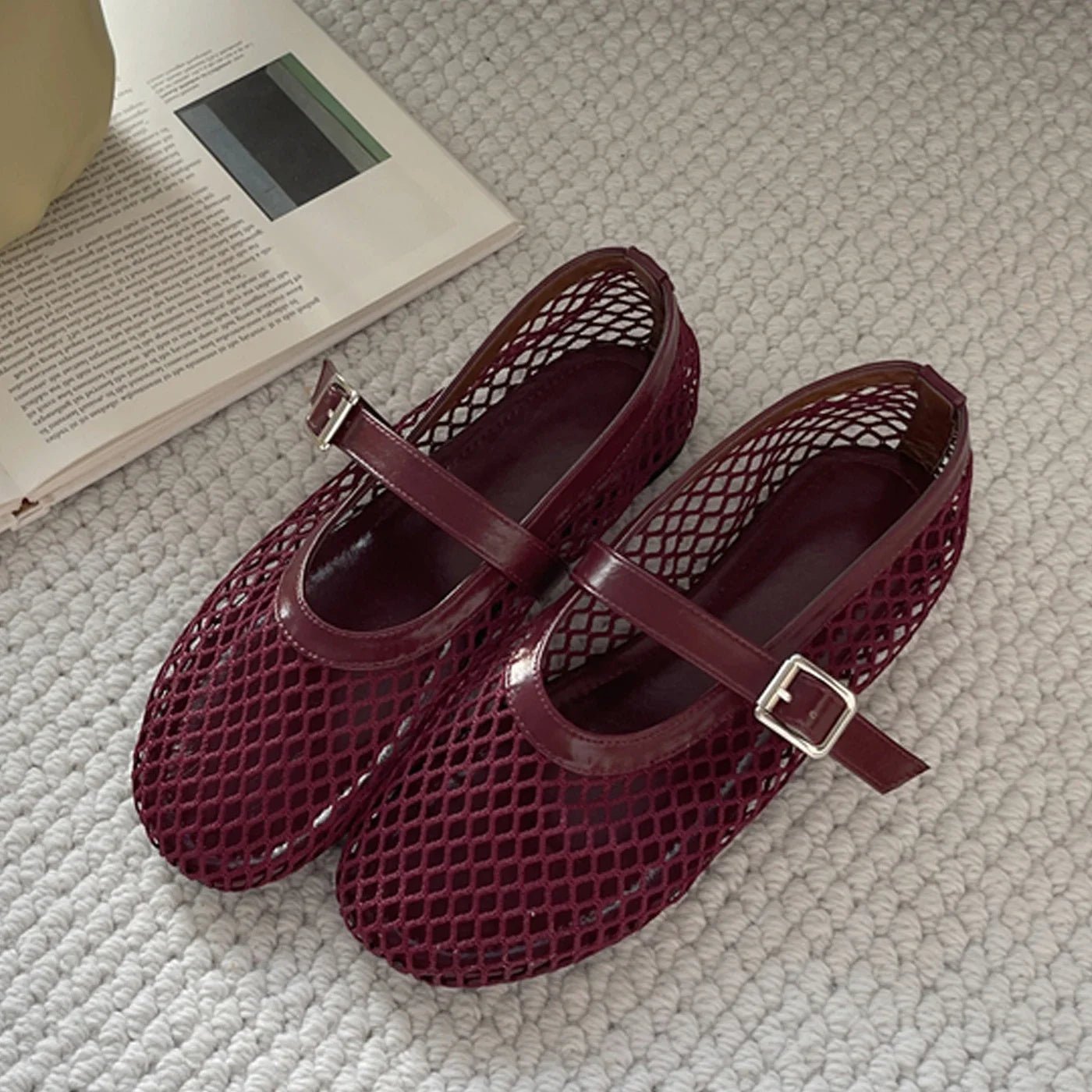 Margaret – ballerines en mesh respirant pour femme
