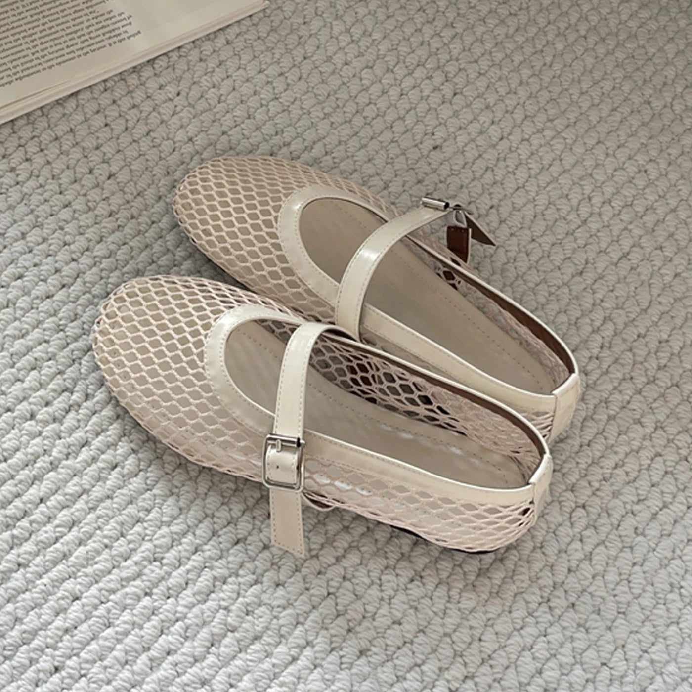 Margaret – ballerines en mesh respirant pour femme