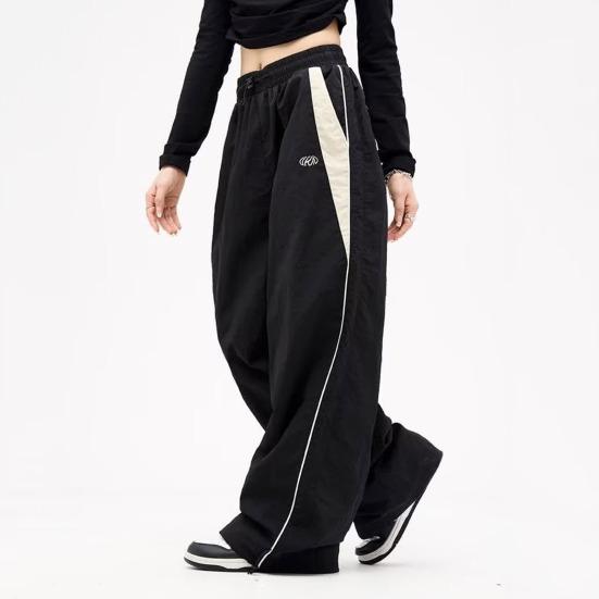Zinnia - Women's Wide-Leg Track Pants with Drawstring Waist - photo 2